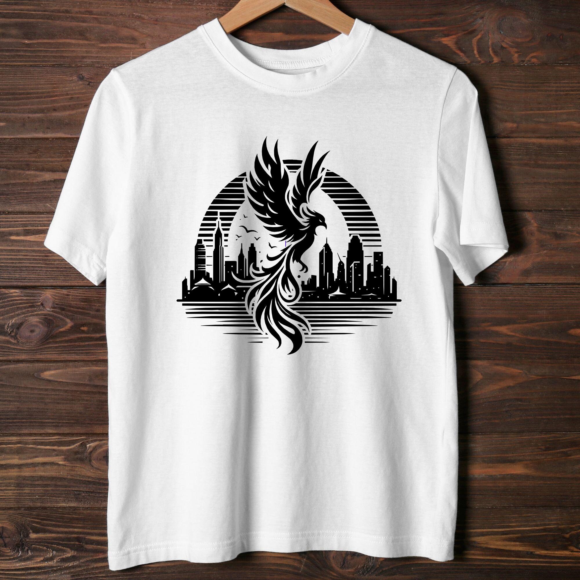 Mythical Phoenix SVG Bundle, PNG, Phoenix Clipart, Hand Drawn Phoenix ...