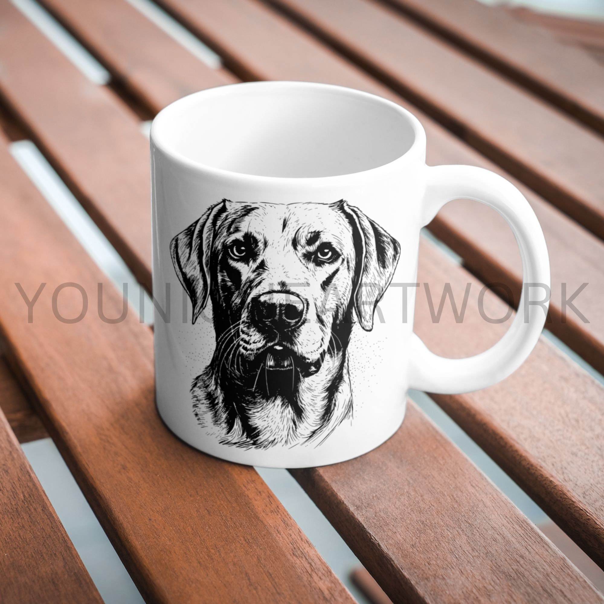 Labrador Retriever SVG Bundle, PNG, Dogs Clipart, Hand Drawn Dog Vector ...
