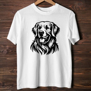 Golden Retriever SVG Bundle, Goldie Clipart, Hand Drawn Dog Theme ...