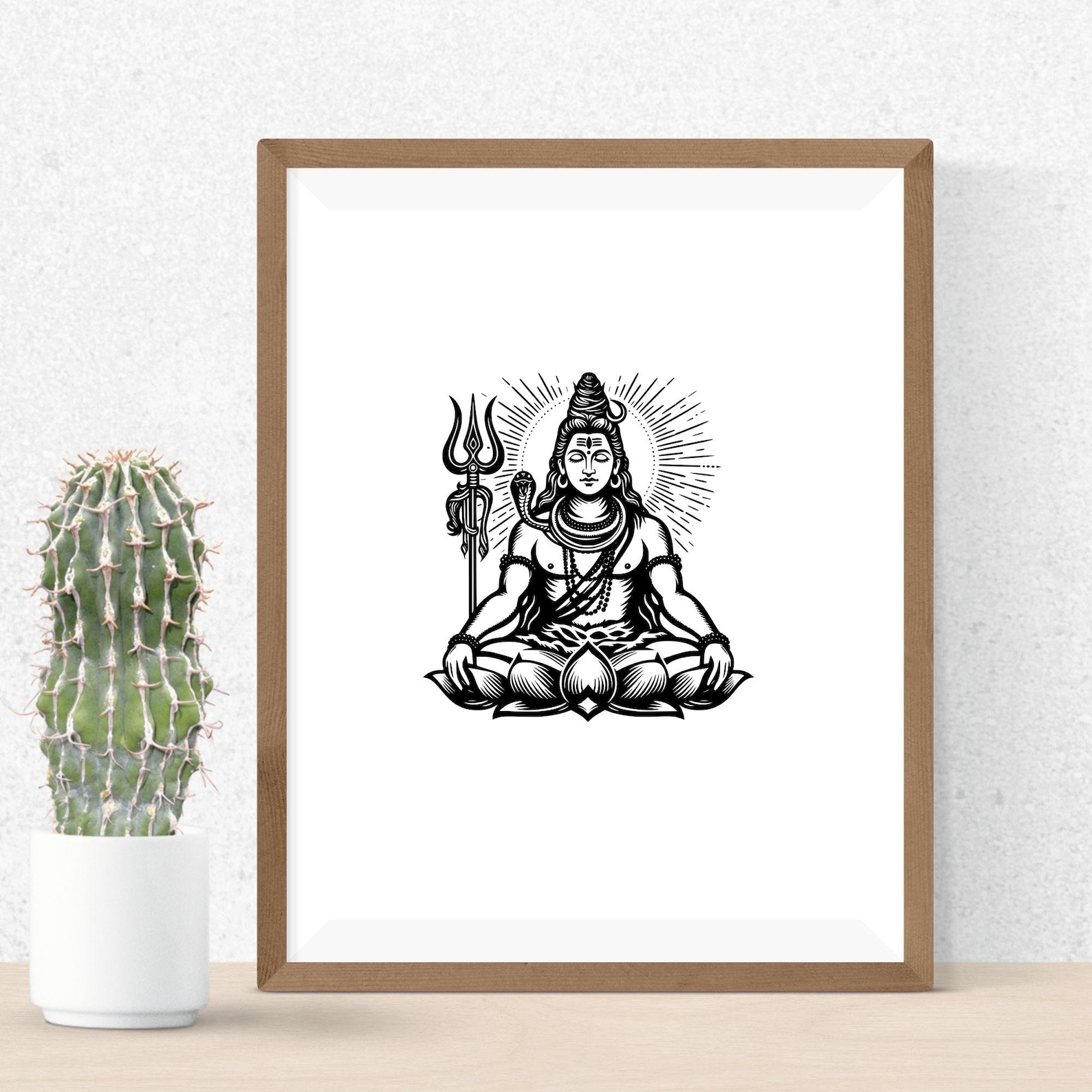 Lord Shiva SVG Bundle, Hindu God Clipart, Hand Drawn Indian Art ...