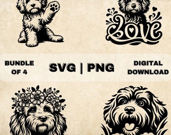 Cockapoo Cricut Cockapoo SVG PNG Clipart, Dog Owner SVG, Cockerpoo Svg, Cockerdoodle ...