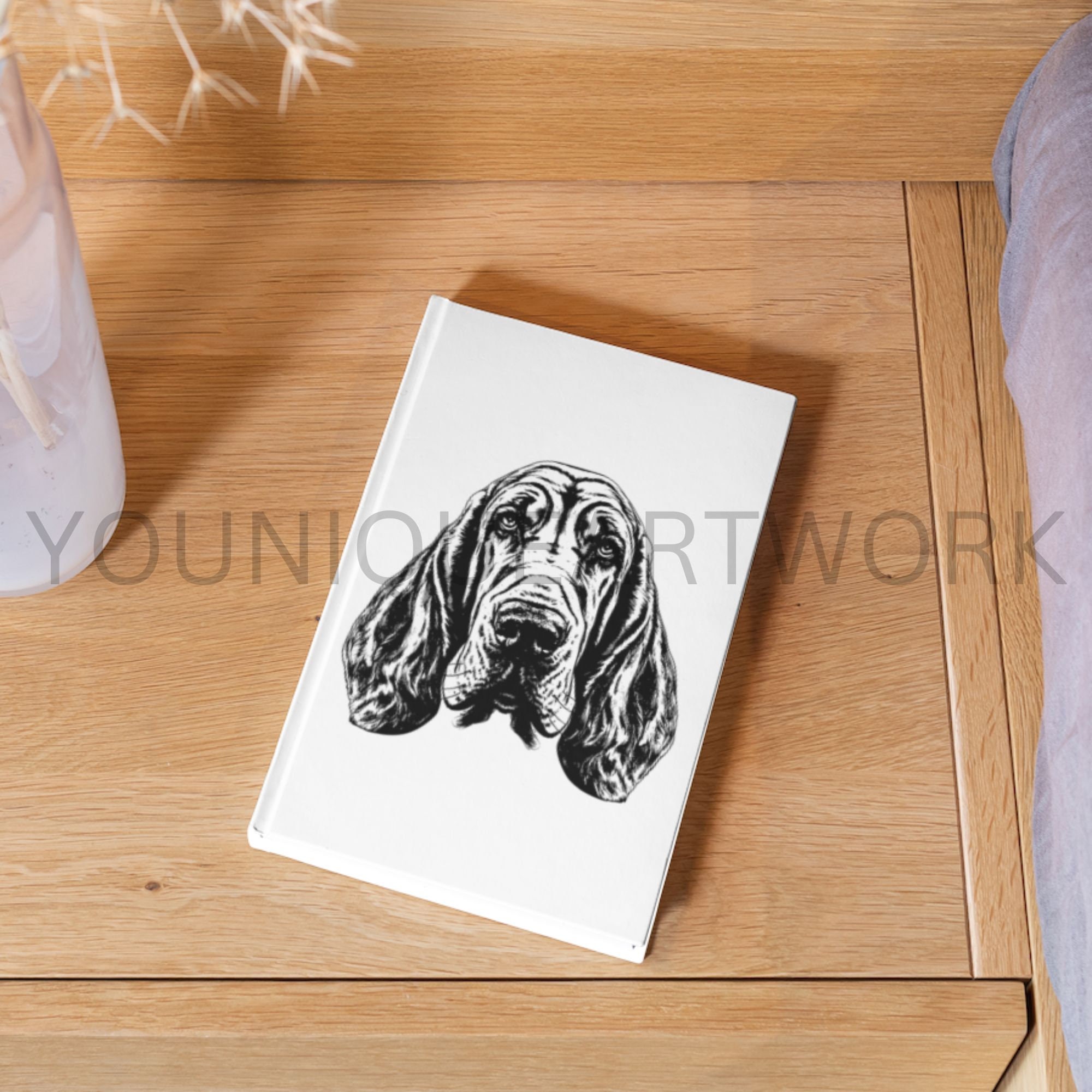 Bloodhound SVG Bundle, PNG, Bloodhound Clipart, Hand Drawn Dog Vector ...
