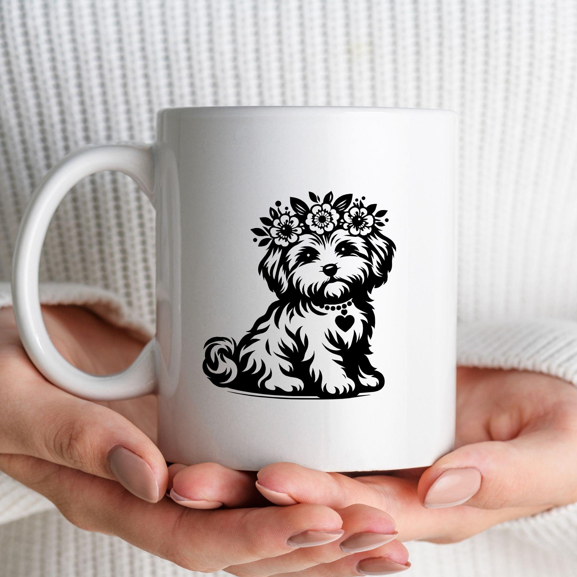 Maltipoo SVG Bundle, Maltipoo Clipart, Hand Drawn Dog Theme Vector ...