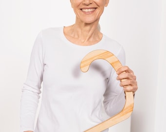 FlexIngo, houten massagehaak, massageapparaat, massagehaak, natuurlijk