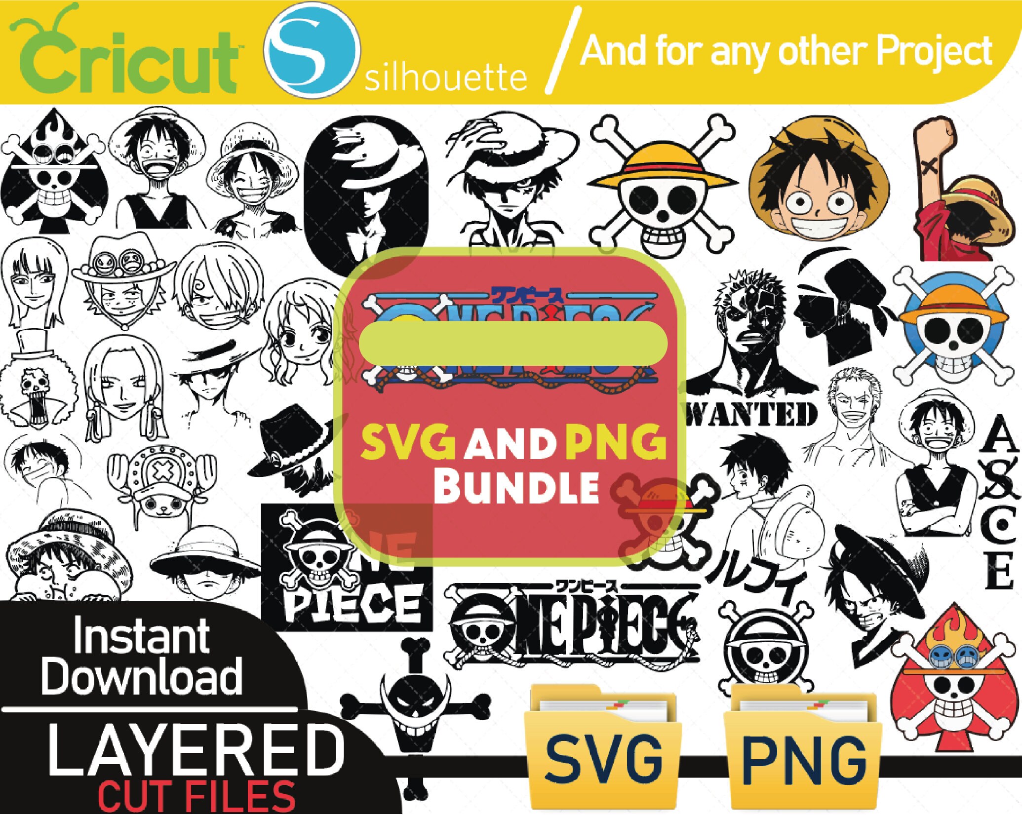 one piece sticker ai generative luffy 33663328 PNG