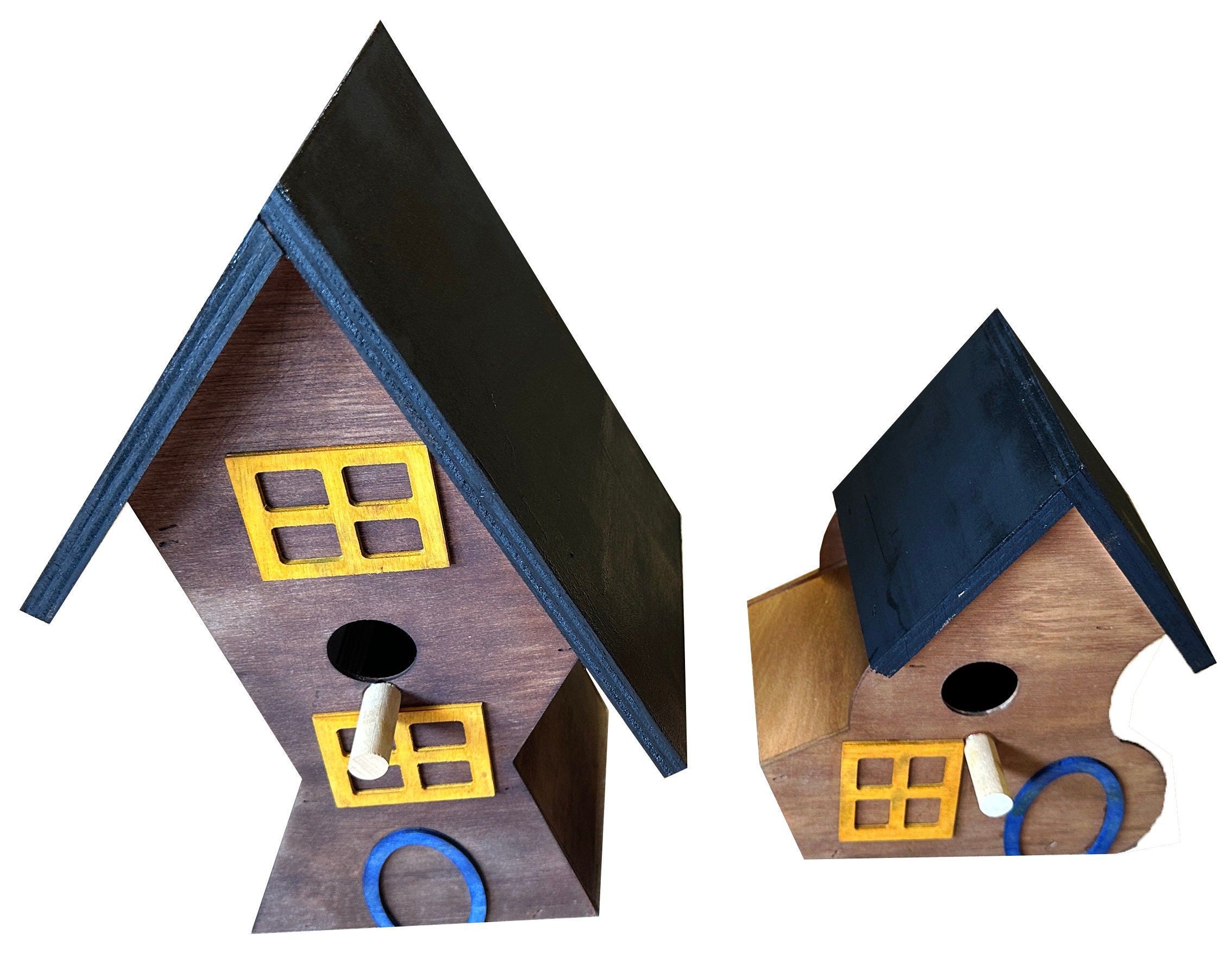 Wooden Bird Box a Great Bird Nesting Box a Garden Bird Box or Etsy UK