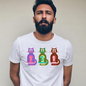 T-Shirt Cat Style Streetwear Fashion Pet Statement Cool Gift image 3