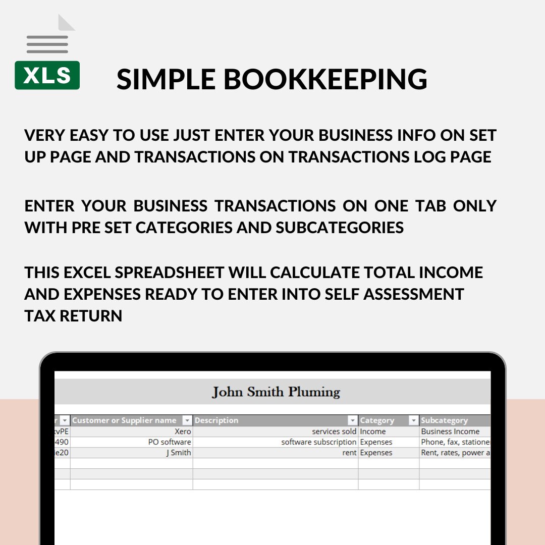 Simple and Very Easy Bookkeeping System With Profit and Loss Account in ...
