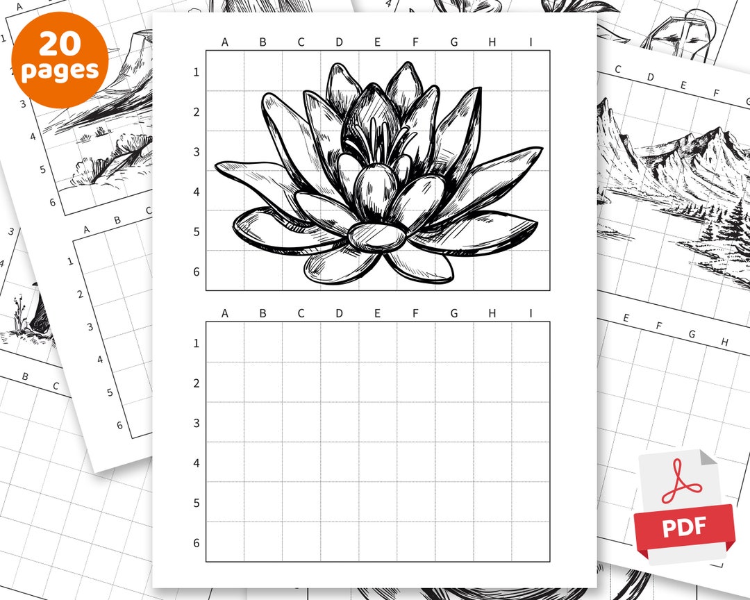 Printable Sketching Techniques: A Collection of Practice Worksheets to ...