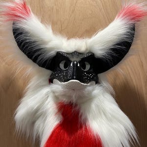 Dino mask furry head!