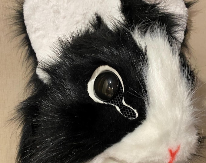 Bunny Fursuit Head With Paws! - Etsy
