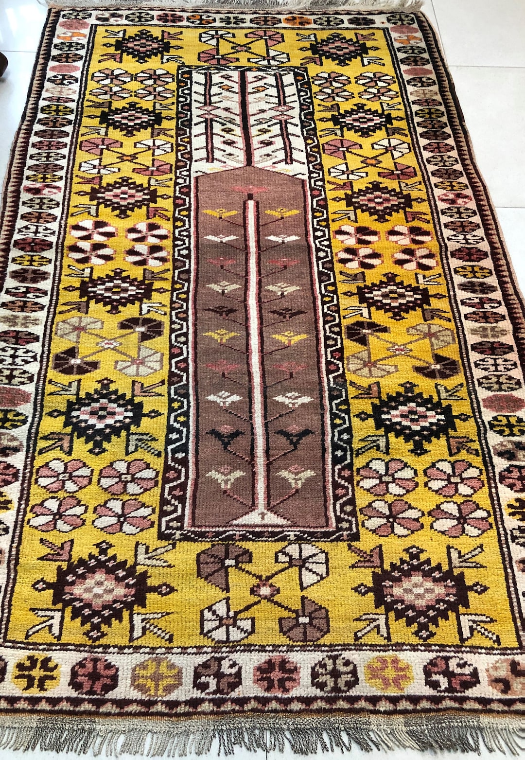 Antique Caucasian Rug Etsy