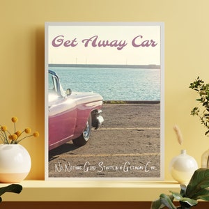 getaway car Art Board Print for Sale by eilosu