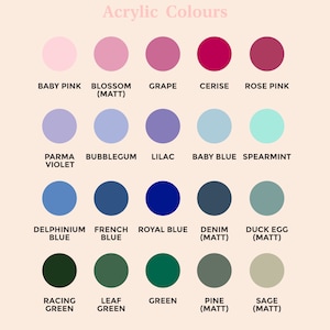Acrylic Colours