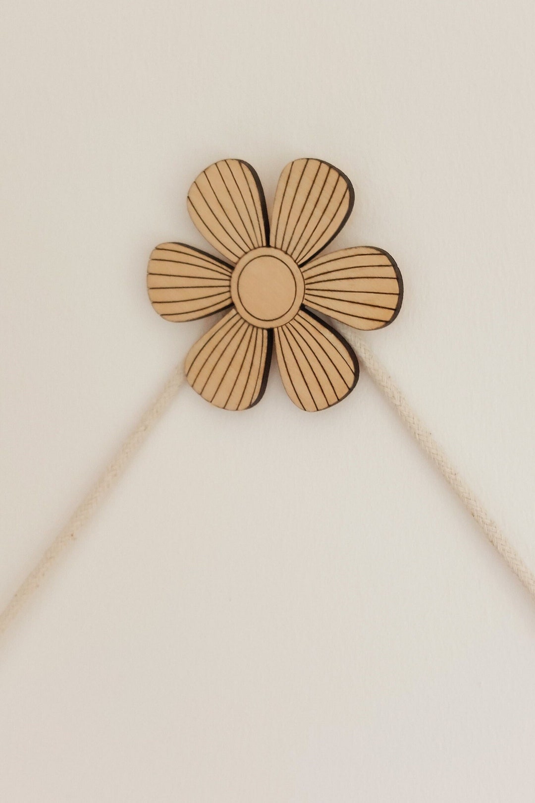 Adhesive Wooden Wall Hooks, Wooden Stick on Hook, Sticky Hooks, Nursery