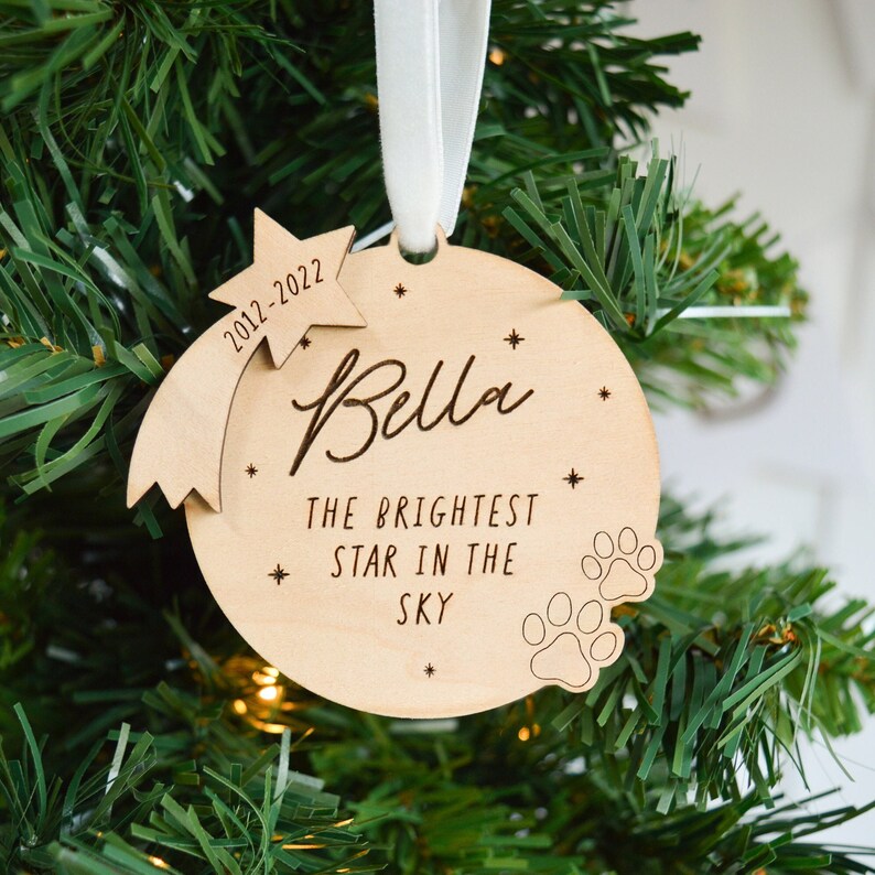 Personalised Pet Christmas Decoration