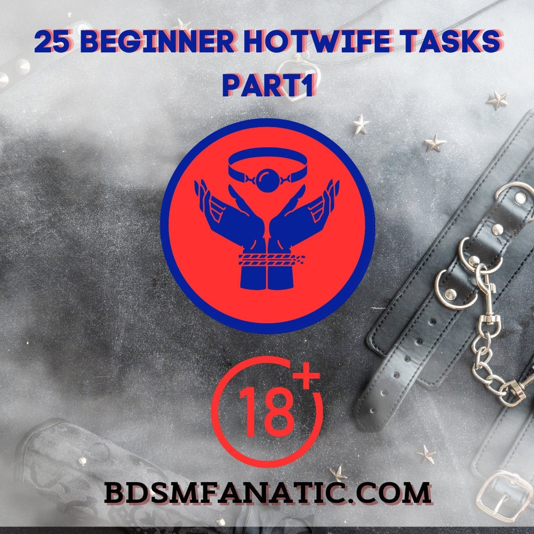 25 BEGINNER HOTWIFE TASKS PART1 - Etsy