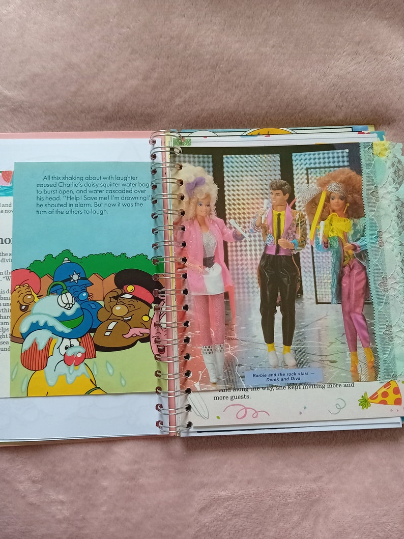 LARGE STRAWBERRY SHORTCAKE Journal Junk Journal 80s 90s Paper Pack