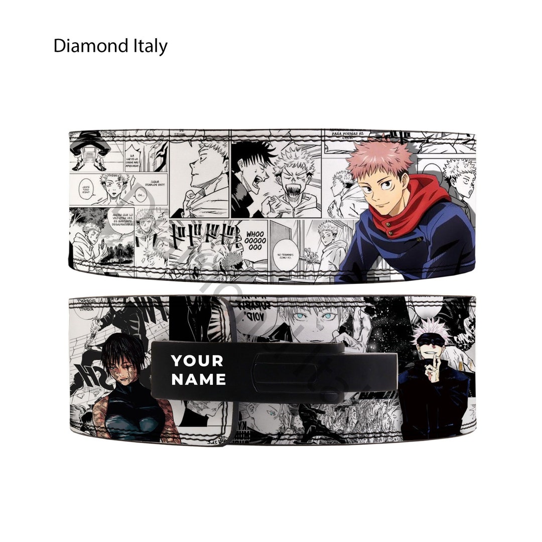 Handmade Jujutsu Kaisen Lever Lifting Anime Belt Anime Gym Etsy