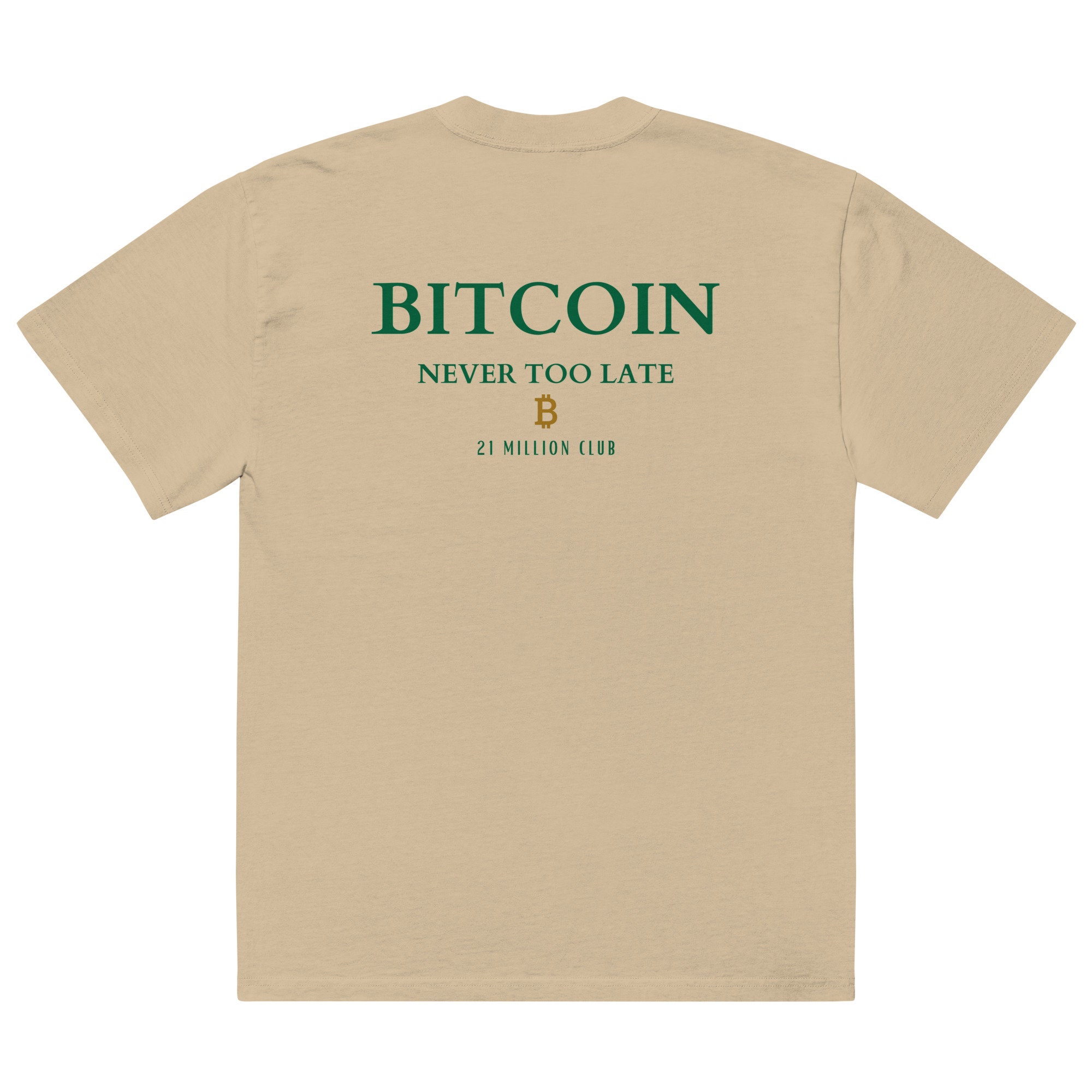 21 MILLION CLUB: Oversized T-shirt for Bitcoin Enthusiasts – Your Style  Statement in the BTC Community! #bitcoinfashion #btcstyle #crypto - Etsy