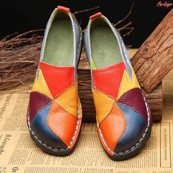 Leather Shoes Etsy