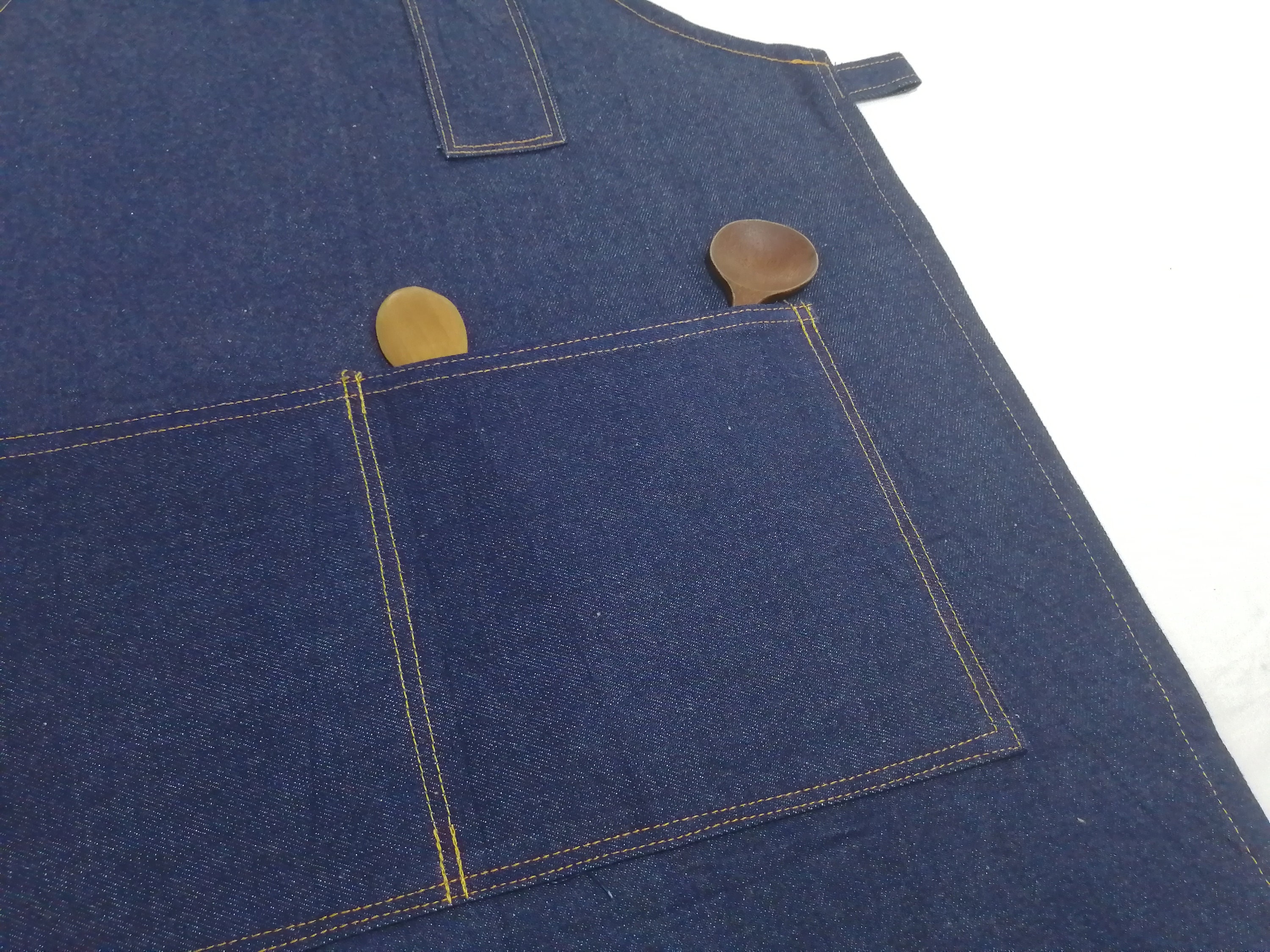 VINTAGE DENIM APRON ② new Vintage 60s Union Made Sears Work Wear Selvedge Denim