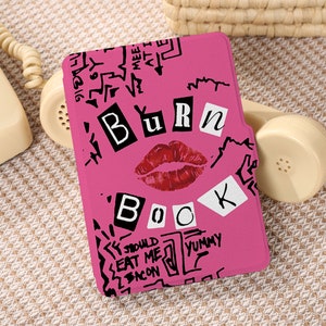 Burn Book Print Kindle Paperwhite Case 11th, Mean Girls Kindle 2021 Case, All New Paperwhite Case, All New Kindle Case Kindle Cover