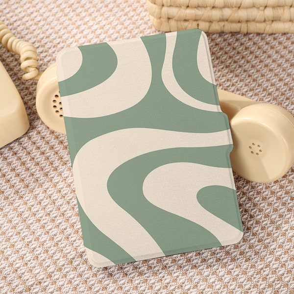 Matcha Milk Print Kindle Paperwhite Case 11th, Personalized Kindle 2021 Case, All New Paperwhite Case, All New Kindle Case Kindle Cover