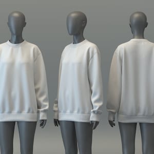 Oversized Crewneck Jumper