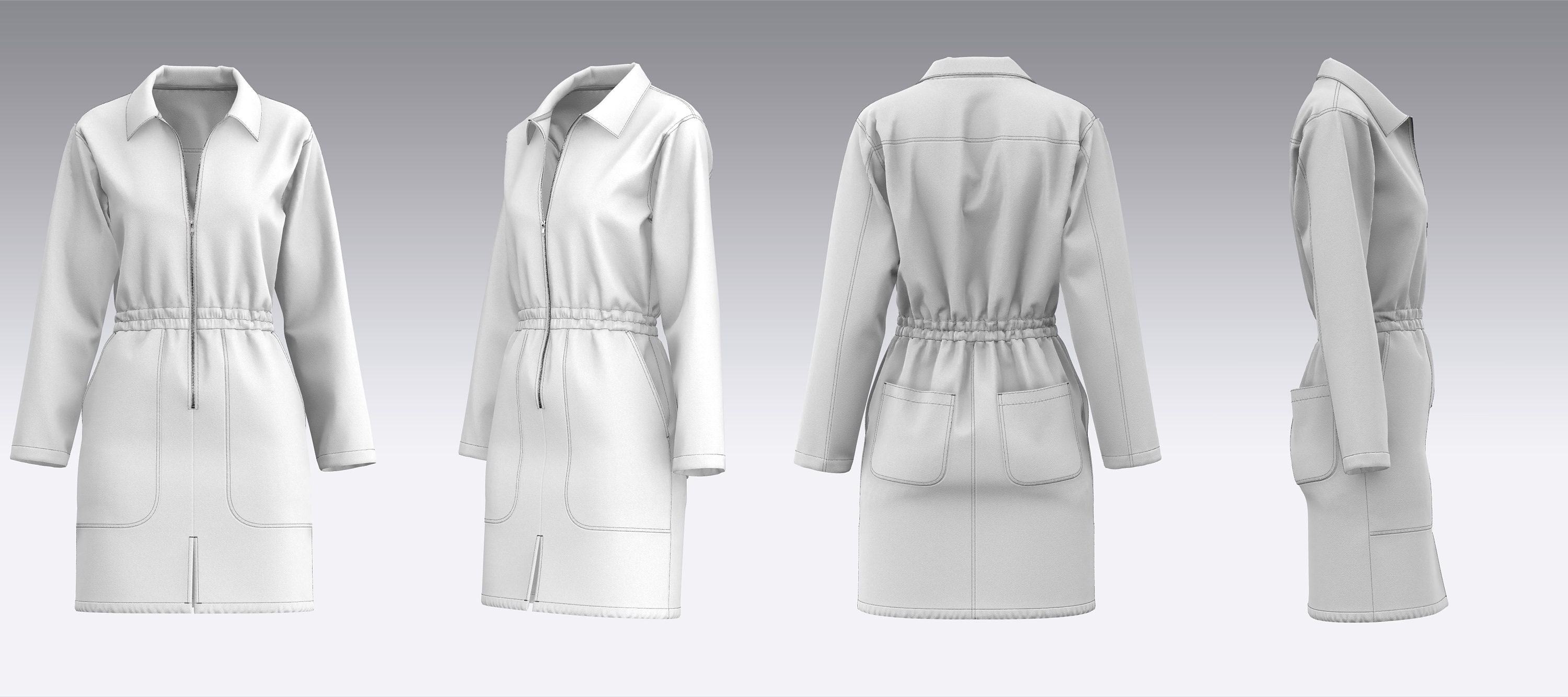 Zippy Drive Dress