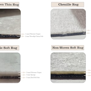Mark Rothko Rug, Minimal Rugs, Modern Rug, Reproduction Rugs, Salon Rug, Non Slip Rug, Small Rug, Accent Rug, Bath Rug, Chenille Rug, image 6