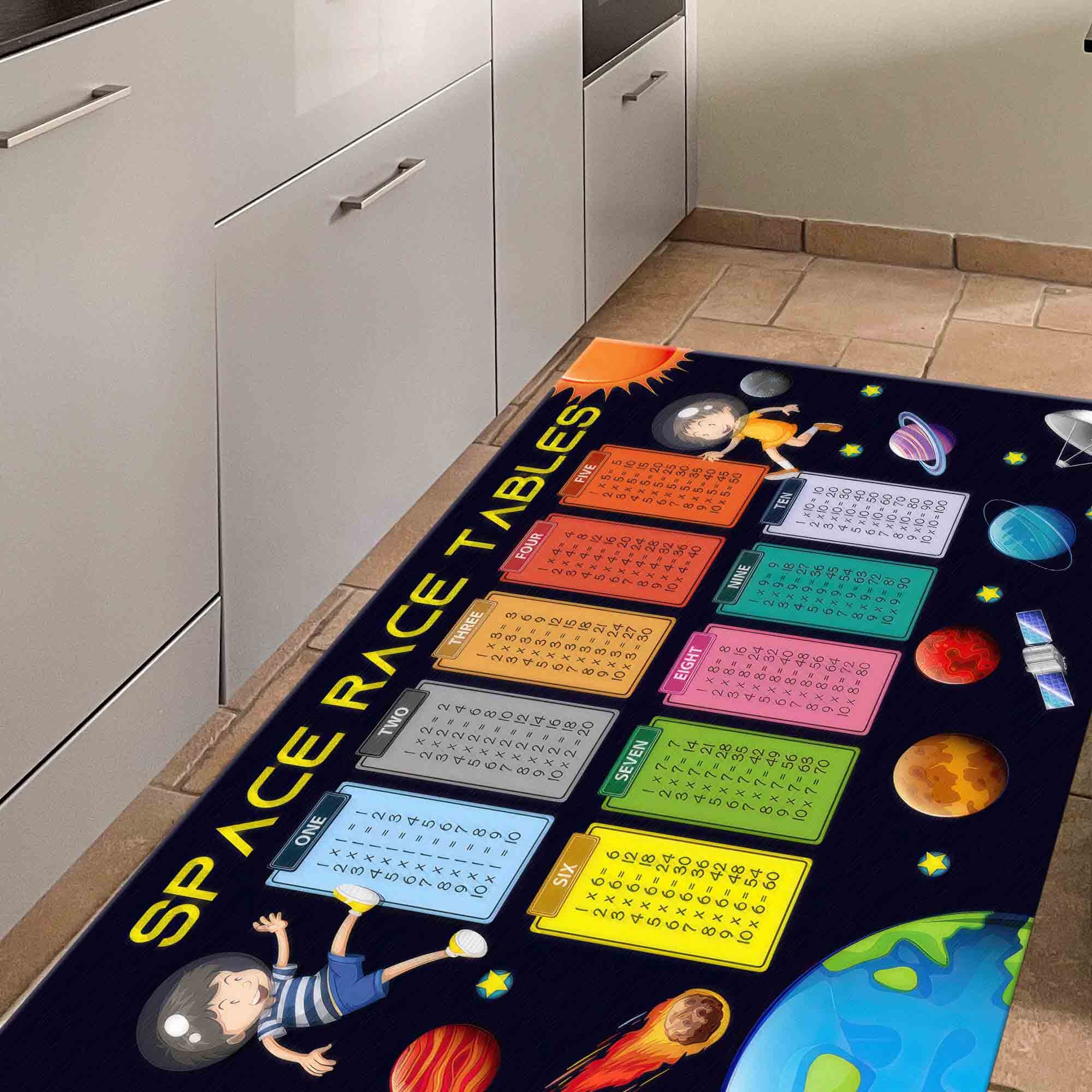 Math Times Tables Rugs, Numbers Rug, Multiplication Chart Rugs, Kids ...