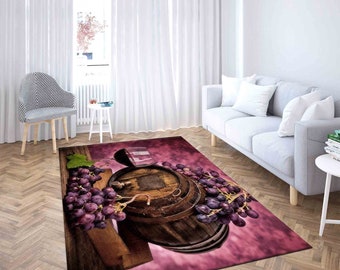 Nursery Rug, Corridor Rug, Soft Rug, Non Slip Rug, Modern Rugs, Wine Rugs, Kitchen Rug, Machine Washable Rug, Personalized Gifts, Large Rug,