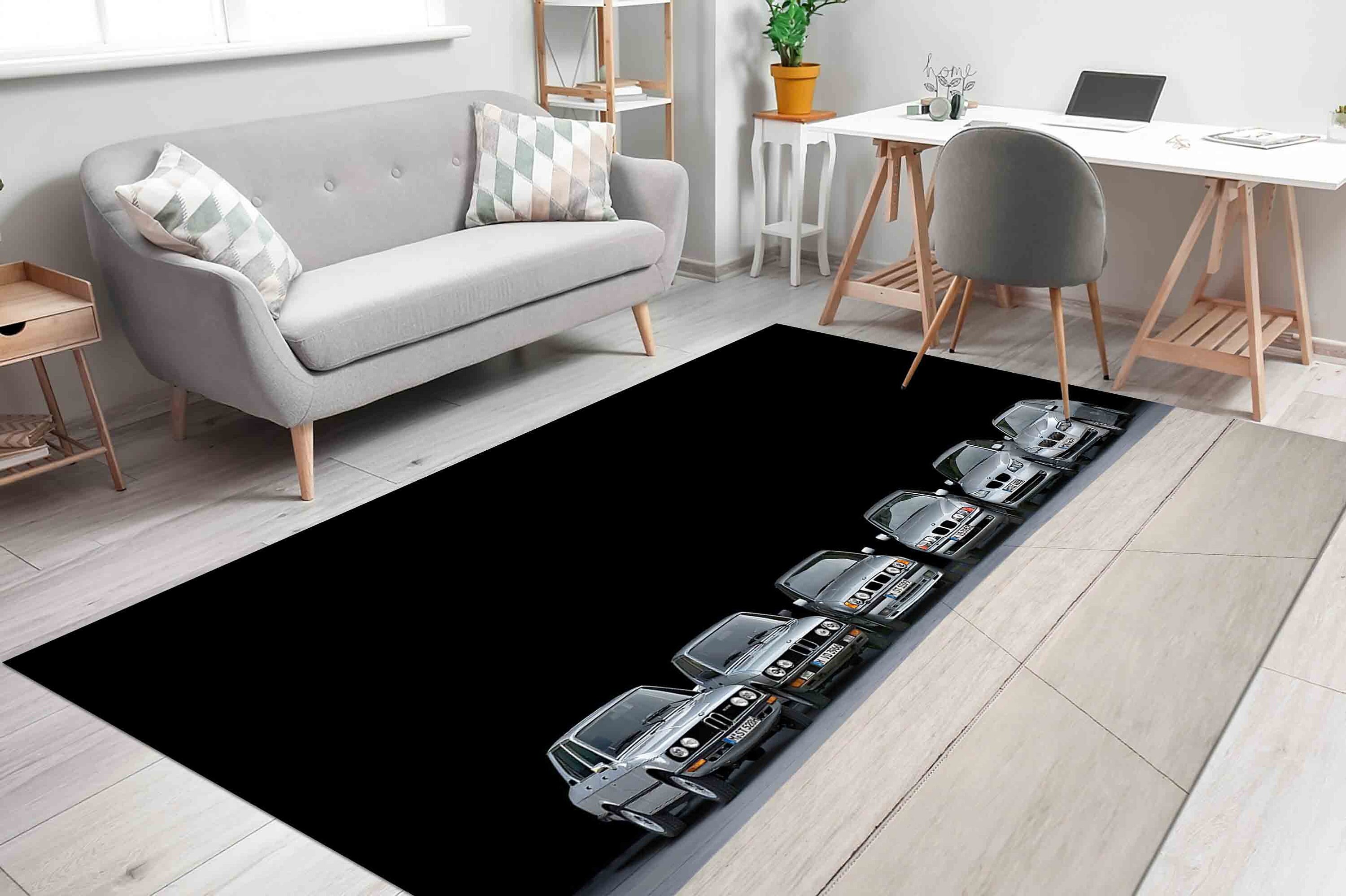 Custom Garage Rugs Custom Rug, Pattern Rug, 3D Printed Rug, Non-slip Carpet, Garage Rug ...