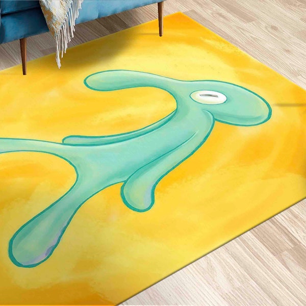 Squidward Rug Etsy UK