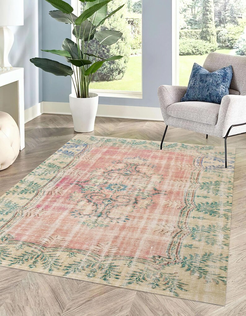 Pink Rugs,Floral Pattern Rugs,Green Rugs,Luxury Rug,Turkish Rug,Indoor Rug,Corridor Rug,Non Slip Rug,Personalized Gifts,Cool Rug,Gift For The Home,Gift For Him,Bridesmaid Gift,