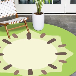 Easy To Clean Rug, Corridor Rug, Car Mat, Gift Rug, Kiwi Rugs, Green Rug, Modern Rug, Outdoor Rug, Front Door Rug, Decorative Rug, image 2