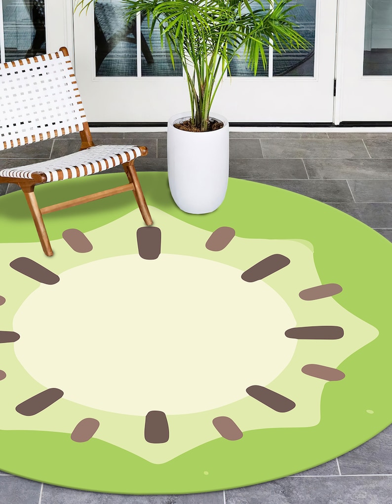 Easy To Clean Rug, Corridor Rug, Car Mat, Gift Rug, Kiwi Rugs, Green Rug, Modern Rug, Outdoor Rug, Front Door Rug, Decorative Rug, image 2