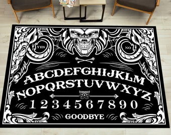 Small Rug, Classic Rug, Gift Rug, Gift For Her, Modern Rug, Black and White Rug, Black Rug, Colorful Rug, Round Rug, Bedroom Rug,