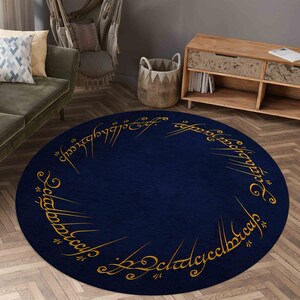 Round Rug, Pattern Rug, Thin Rug, Gift For Him, Modern Rug, Rugs, Rugs, Classic Rug, Colorful Rug, Front Door Rug, image 2