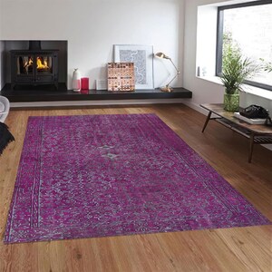 Purple Rug, Medallion Pattern Rugs, Ethnic Pattern Rug, Persian Stye Rugs, Turkish Rug, Office Rug, Step Rug, Custom Rug, Classic Rug,