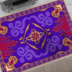 Salon Decor Rug, Front Door Rug, Classic Rug, Non Slip Rug, Modern Rug, Aladdin&#39;s Rug, Large Rug, Stair Rug, Hallway Rug, Corridor Rug,