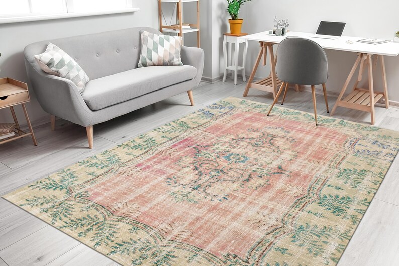 Pink Rugs,Floral Pattern Rugs,Green Rugs,Luxury Rug,Turkish Rug,Indoor Rug,Corridor Rug,Non Slip Rug,Personalized Gifts,Cool Rug,Bedroom Decor Art,3D Canvas,Wall Decoration,