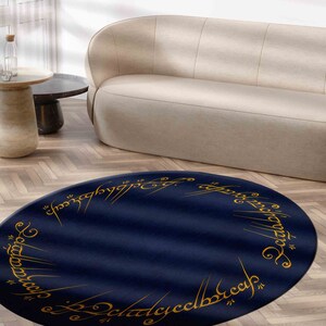 Round Rug, Pattern Rug, Thin Rug, Gift For Him, Modern Rug, Rugs, Rugs, Classic Rug, Colorful Rug, Front Door Rug, image 3