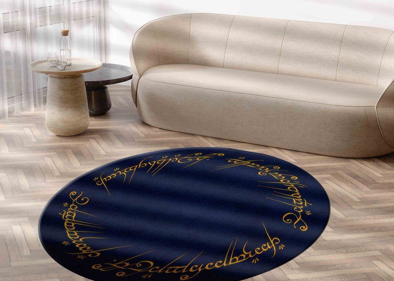 Round Rug, Pattern Rug, Thin Rug, Gift For Him, Modern Rug, Rugs, Rugs, Classic Rug, Colorful Rug, Front Door Rug, image 3