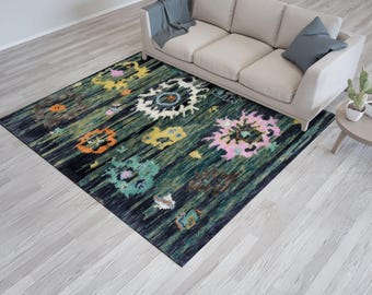 Purple Rug, Medallion Pattern Rugs, Ethnic Pattern Rug, Tribal Rugs, Turkish Rug, Area Rug, Living Room Rug, Office Rug, Gift Rug,
