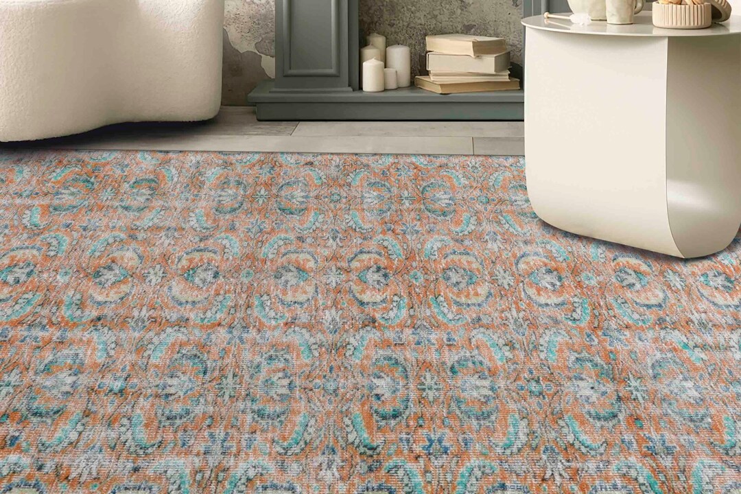 Settee Rug With Pattern Pattern Rug, Saloon Rug, 3D Printed Rug, Non-slip Carpet, Persian Stye ...
