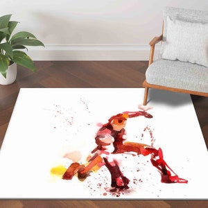 Kitchen Rug, Pet Friendly Rug, Bridesmaid Gift, Housewarming Gift, Kids Rug, Cartoon Rug, Marvel Painting Rug, Wedding Rug, Door Mat,