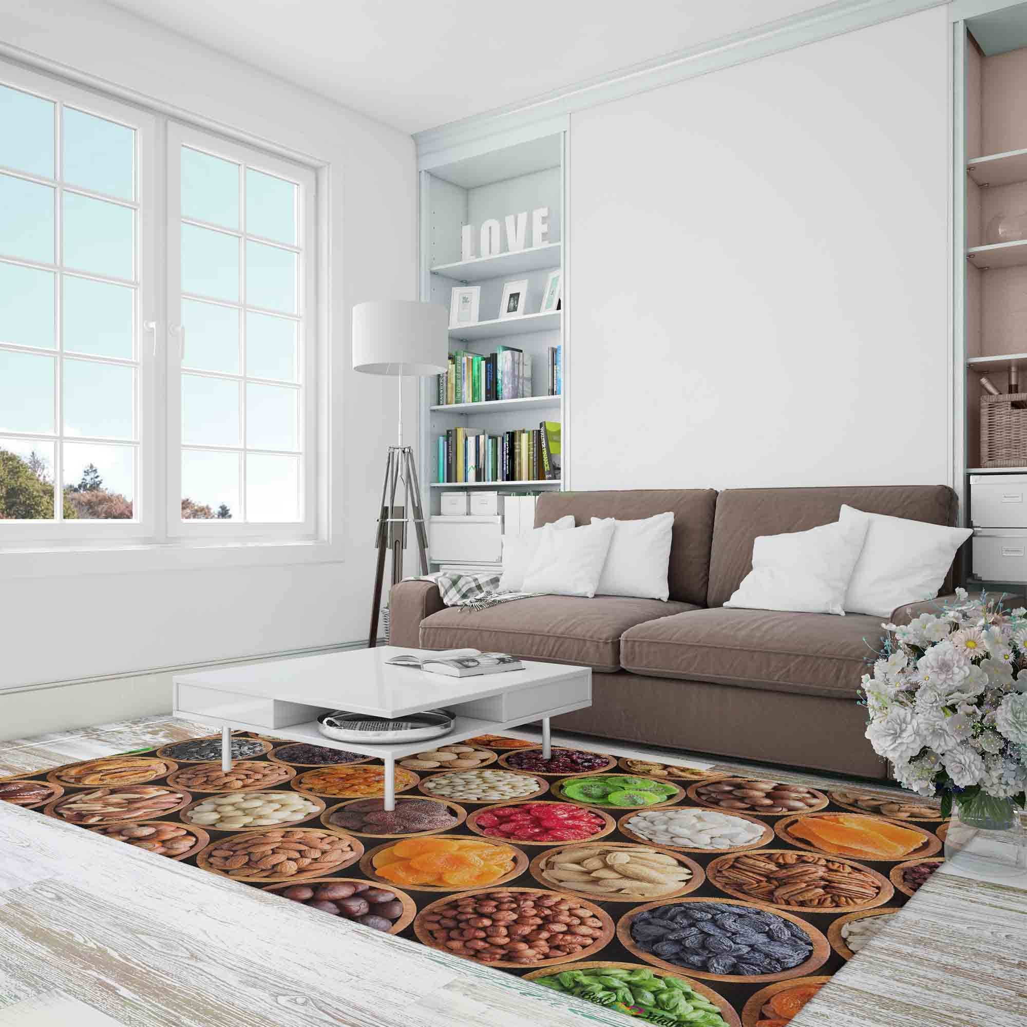 Food Shaped Rug Colorful Foods Rugs, Fruits Rug, Kitchen Rugs, Modern Rugs, Luxury Rug ...