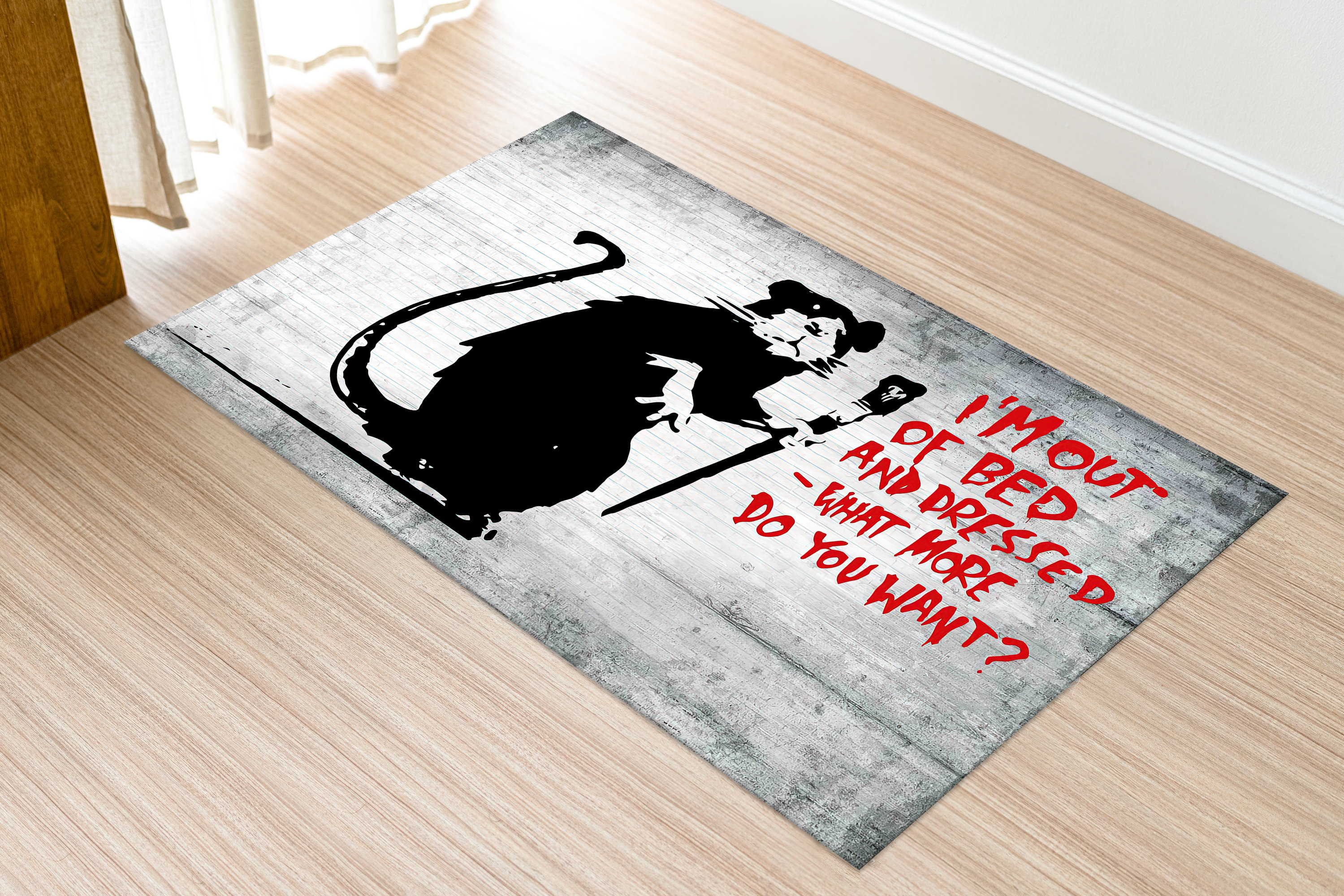 Banksy Mouse Mat - Etsy